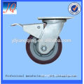 150mm heavy duty top plate caster wheel